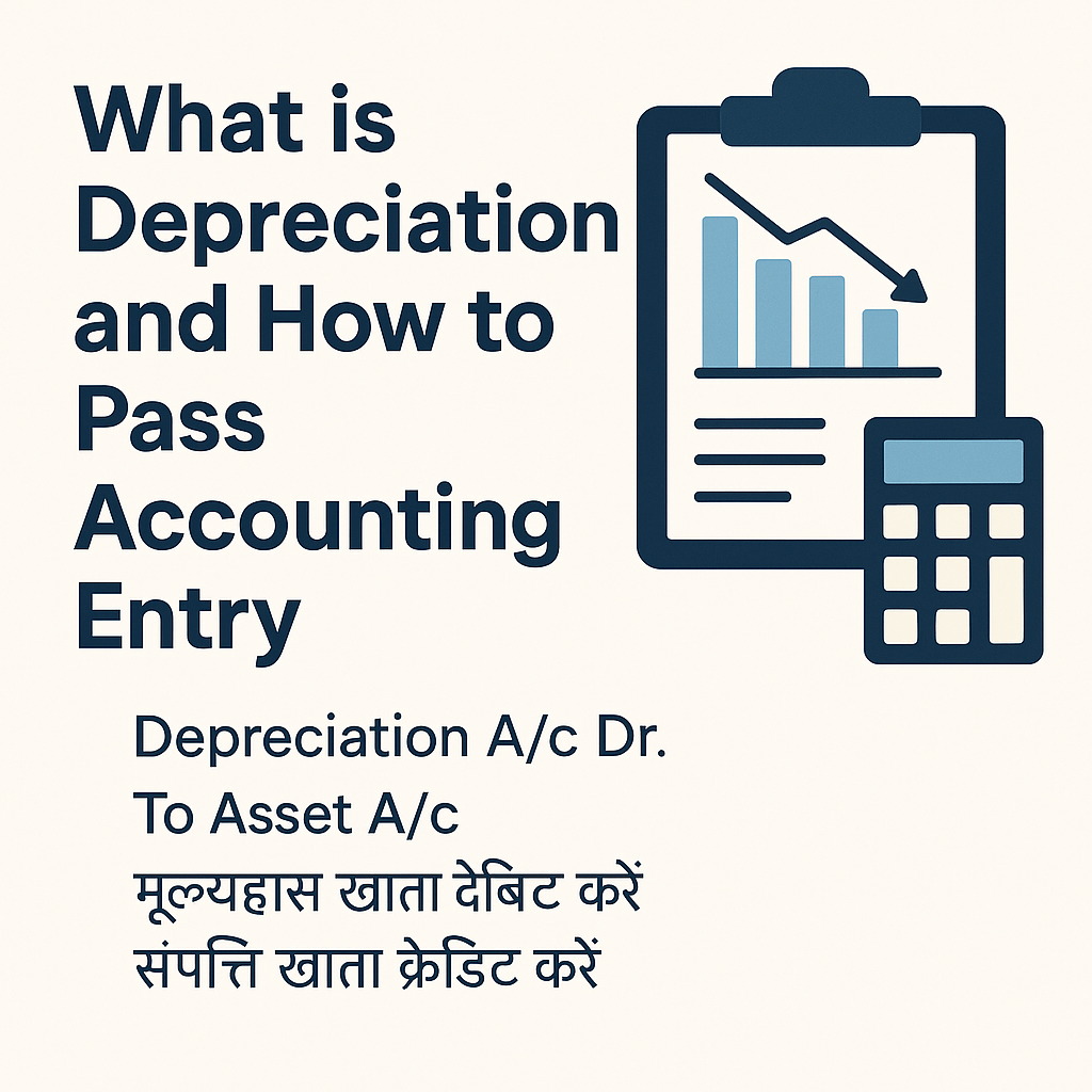 What is Deprecation accounting entry