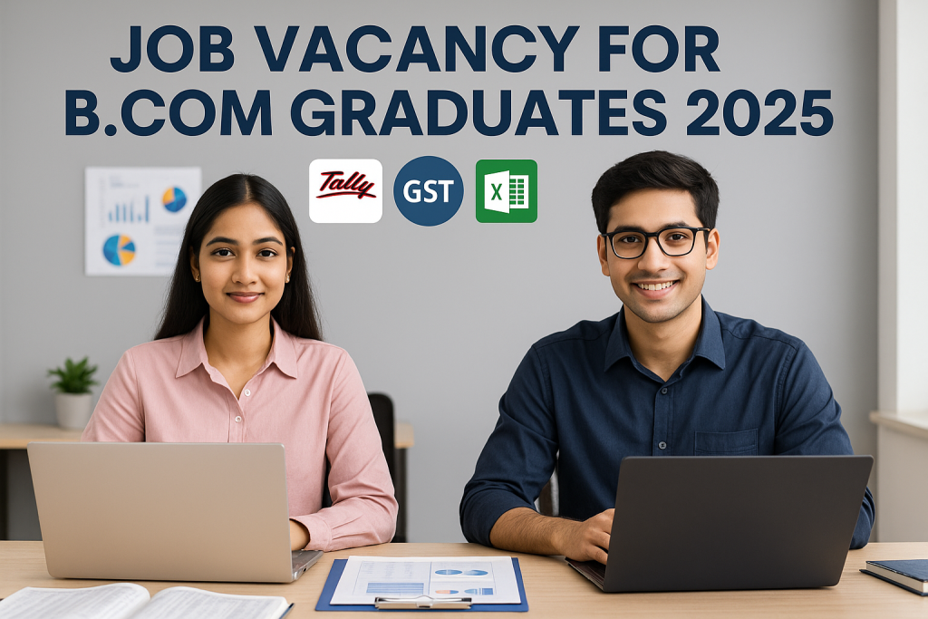 jOB VANCANCY FOR B COM