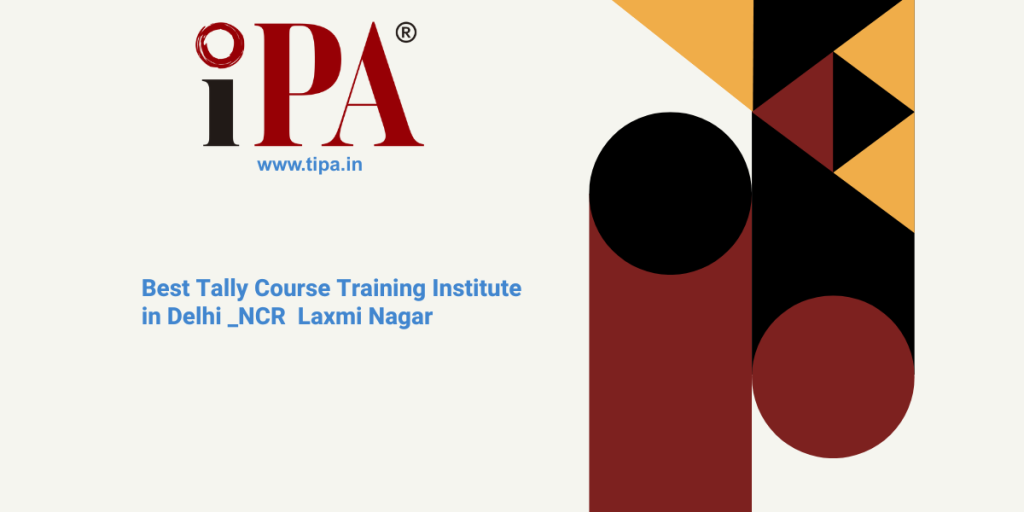 Best Tally course training institute in delhi bcr- laxmi nagar