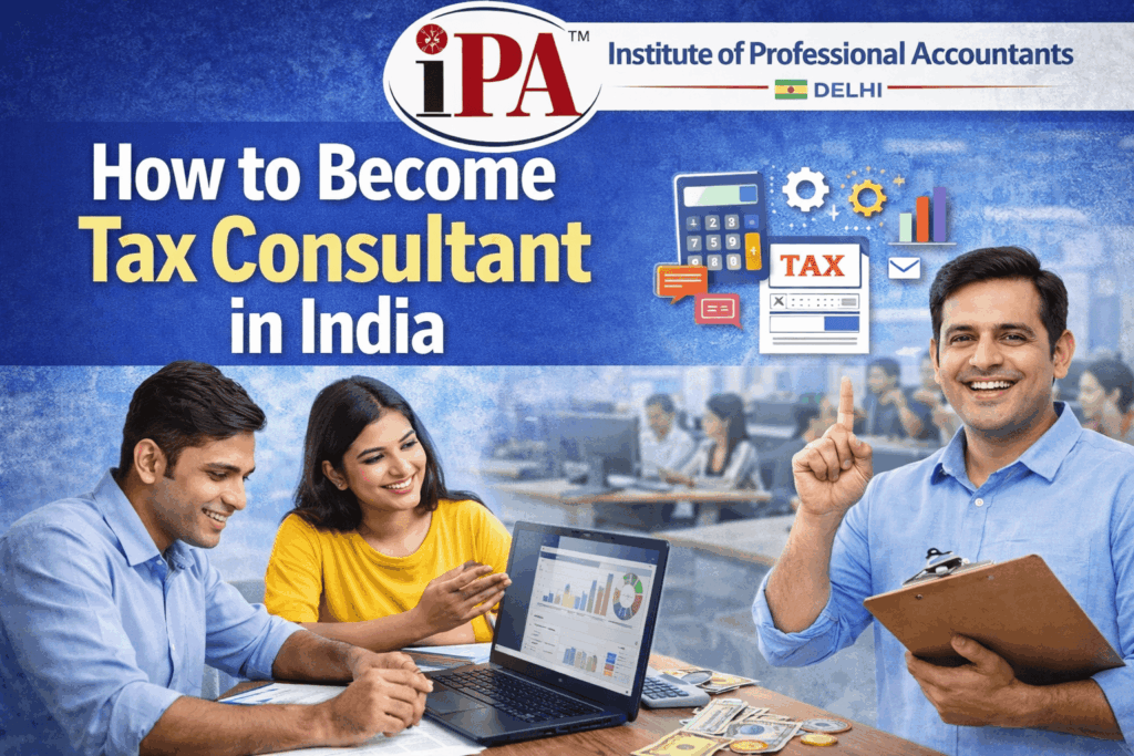 How to become Tax consultants in India