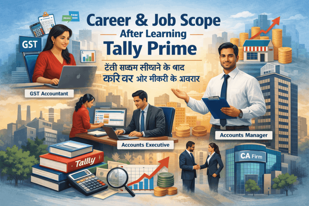 Career and Job Scope After Learning Tally Prime Accounting Software