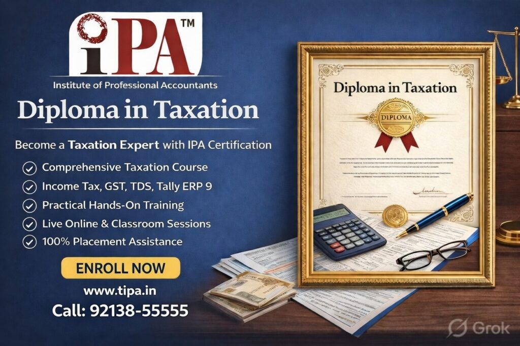 Diploma in Taxation