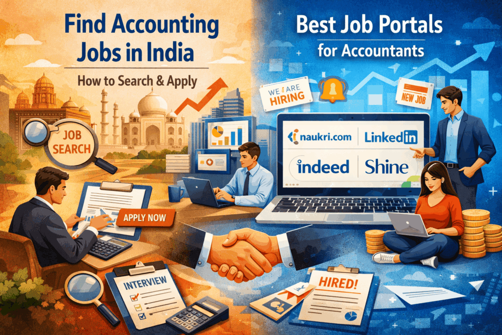 How to find accounting jobs in india